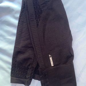 Gymshark high-waist seamless leggings - black